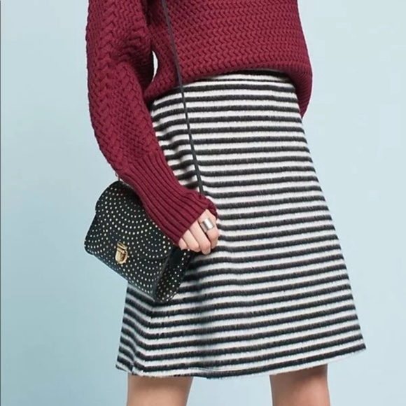 Anthropologie Dresses & Skirts - NWT Anthropologie Maeve Cozy Knit Striped Skirt